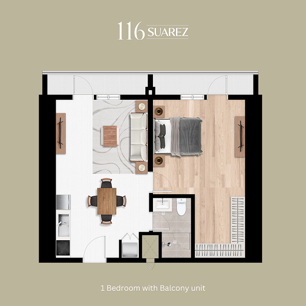 116-suarez-1-Bedroom-with-Balcony-unit.png